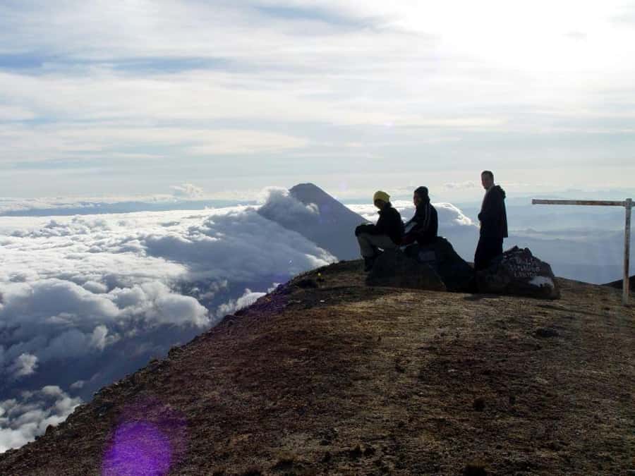 1 Day Acatenango Volcano Hike from Antigua - Open views and the midday picnic