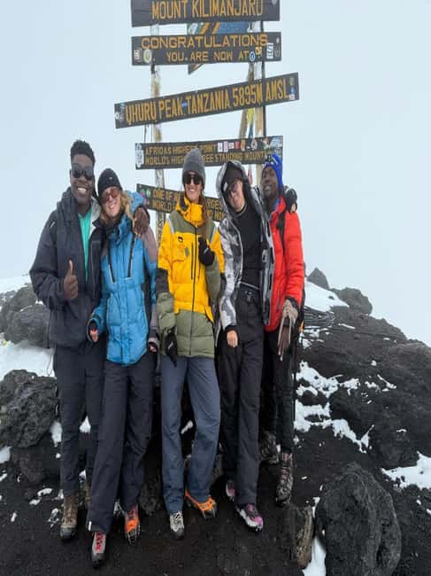 #1. Kilimanjaro 5-days hiking Marangu joining tour - The alpine desert and Kibo Hut