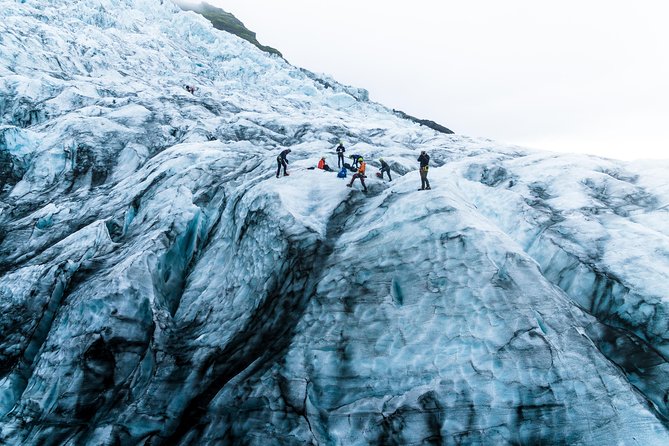 2-Day Ice Cave & South Coast: Glacier Hike and Glacier Lagoon - Day one: waterfalls before the ice