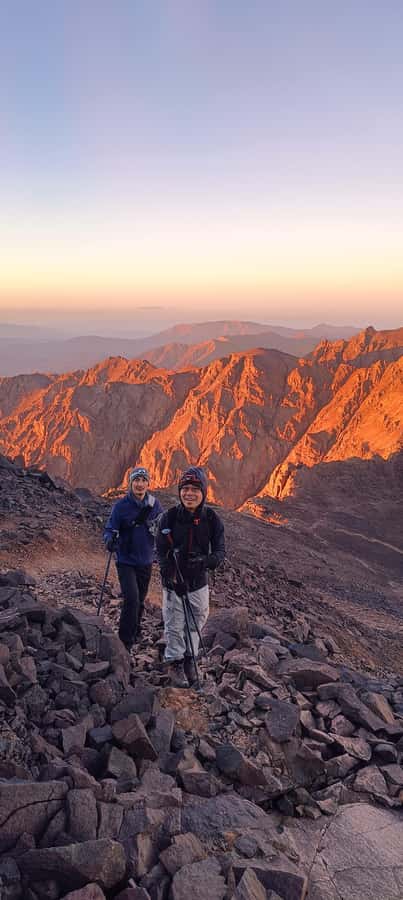 2 days Mount Toubkal hike - The climb to Chamharouch shrine