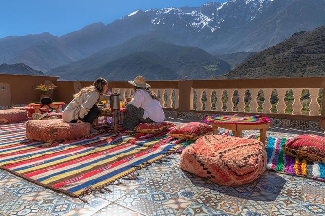 2 Days Private Hiking Toubkal Mountain from Marrakech - Lunch at Chamharouch and the final climb to the refuge