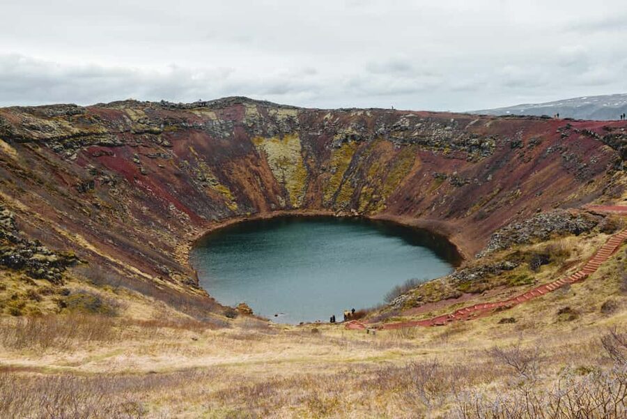 3-Day Summer Golden Circle & South Coast with Glacier Hike - Day one: Thingvellir, Geysir, Gullfoss, and Kerid