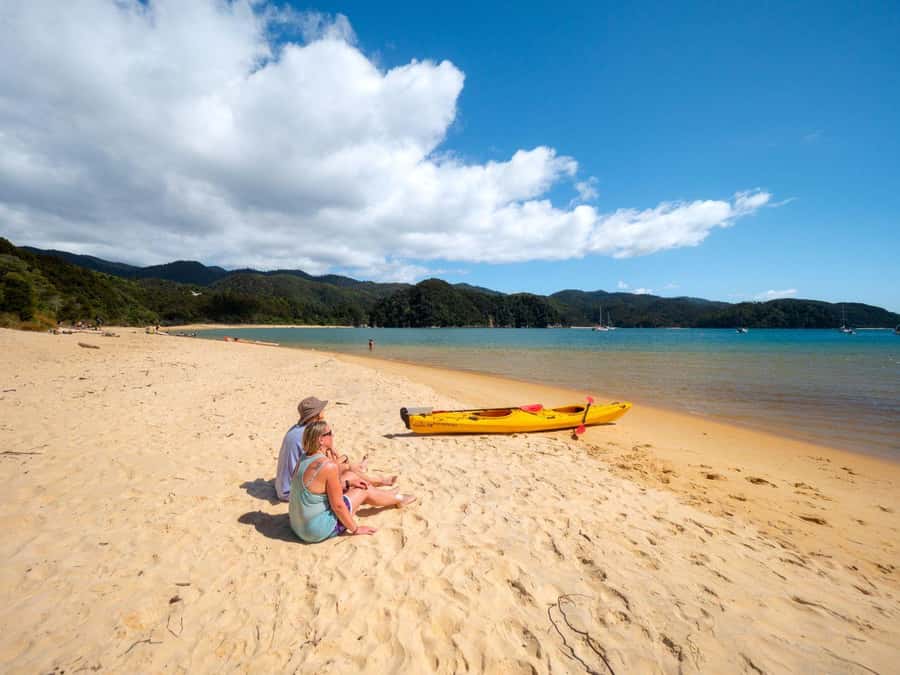 Abel Tasman National Park: Cruise, Kayak, & Hike Tour - Observation Beach is the launch point for Adele Island