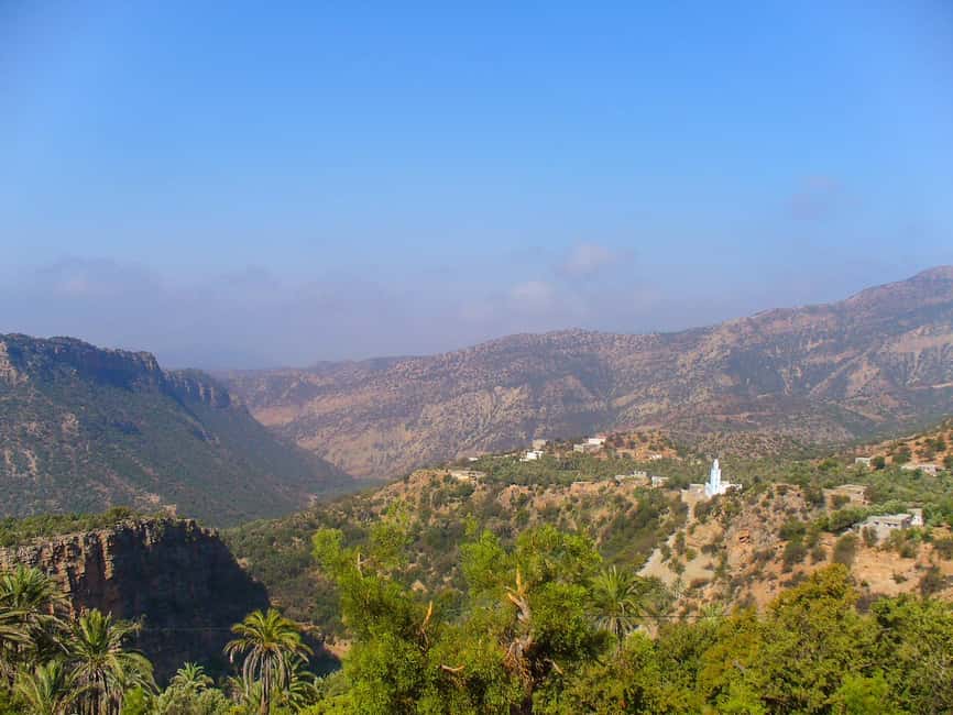 Agadir Paradise Valley Trip Hiking & Swimming - Walking through Paradise Valley
