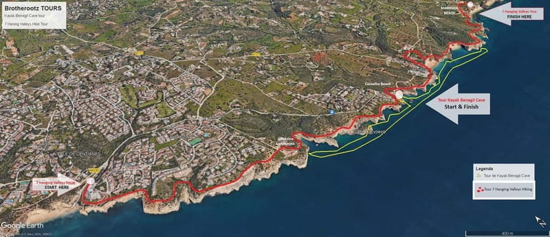 Algarve: 7 Seven Hanging Valley Hike Tour- Photos & Transfer - The final stretch to Praia da Marinha