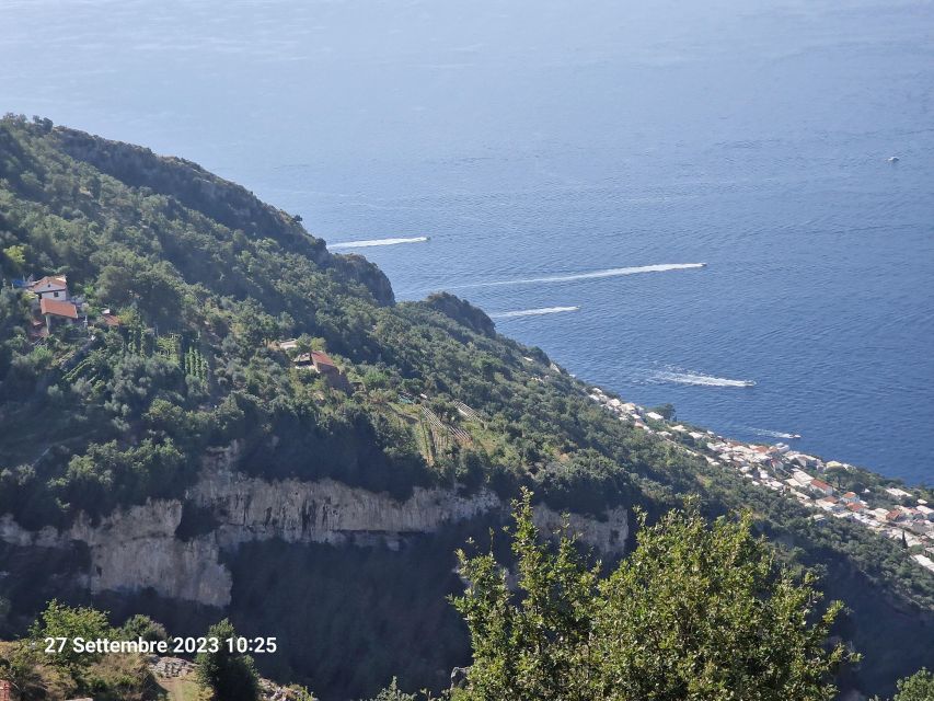 Amalfi Coast Path of the Gods Hike from Agerola - The walk begins in quiet Bomerano, not crowded Positano