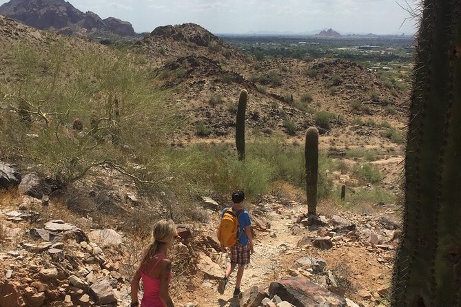 Amazing 2-Hour Guided Hiking Adventure in Phoenix, Arizona - Climbing the switchbacks to the saddle
