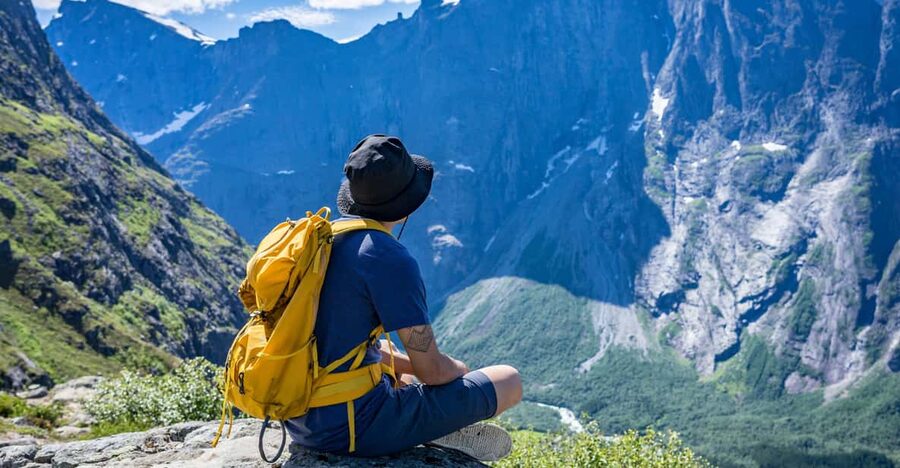 Andalsnes: Bike & Hike Adventure to Litlefjellet Summit - Riding 15 kilometers toward Isfjorden