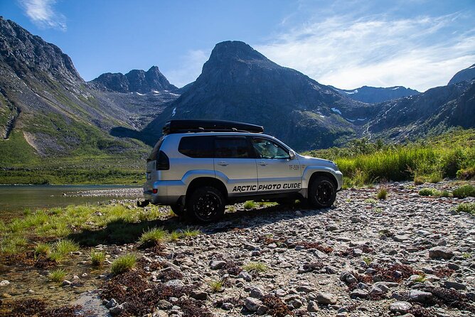 Arctic Landscapes Hiking, Sightseeing & Snowshoeing Private Tour - Riding Tromsø’s fjords in a Toyota Land Cruiser