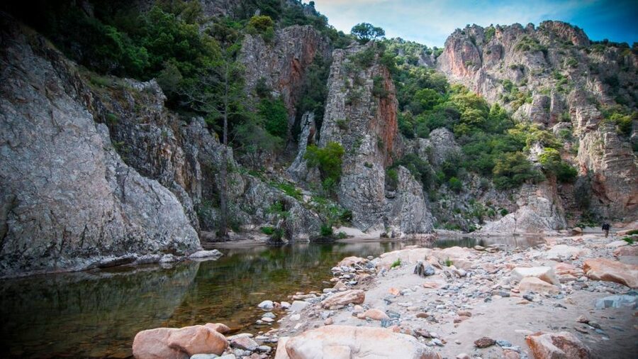 Arzana: Mt. Gennargentu, Piricanis Gorges, & Waterfall Hike - Reaching the Rio e Forru Waterfalls