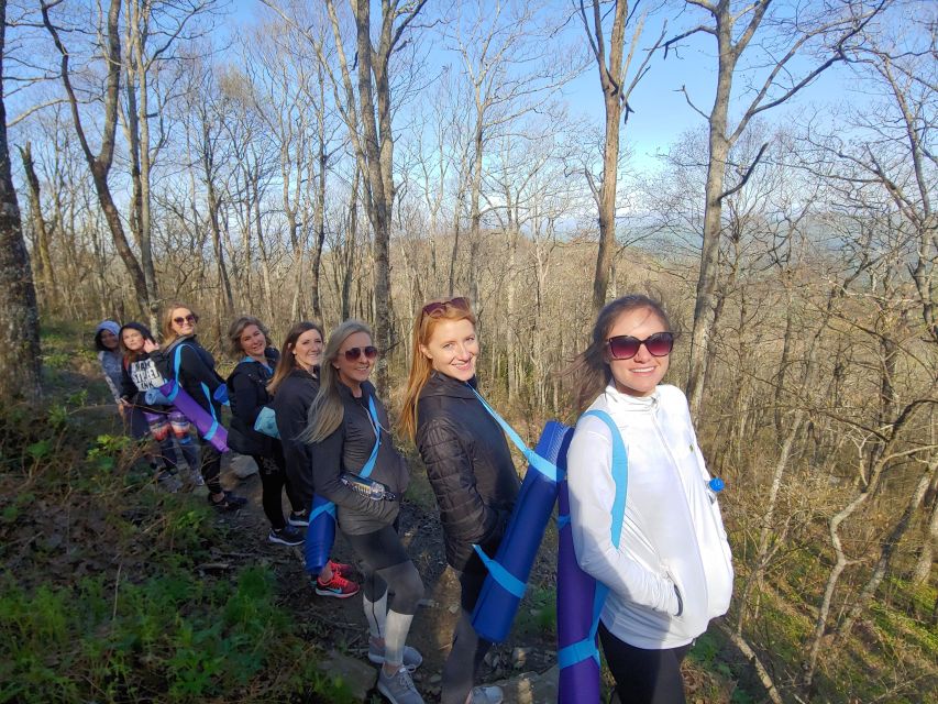 Asheville: Yoga on a Mountain Hike - Finding Bearwallow Mountain Trail
