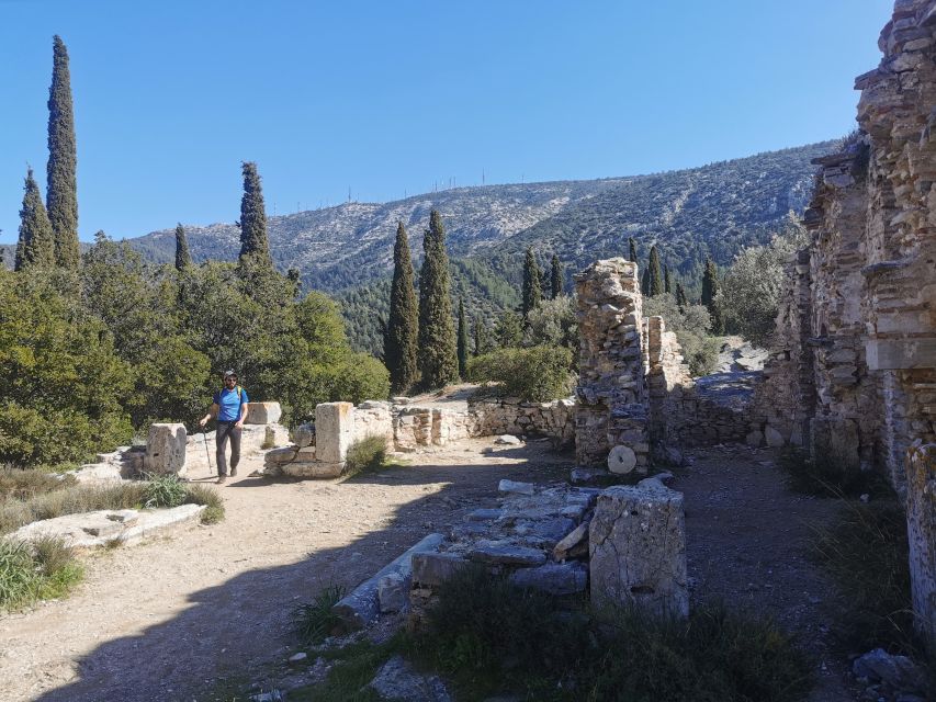 Athens Sunset Hike - Reaching the sunset viewpoint