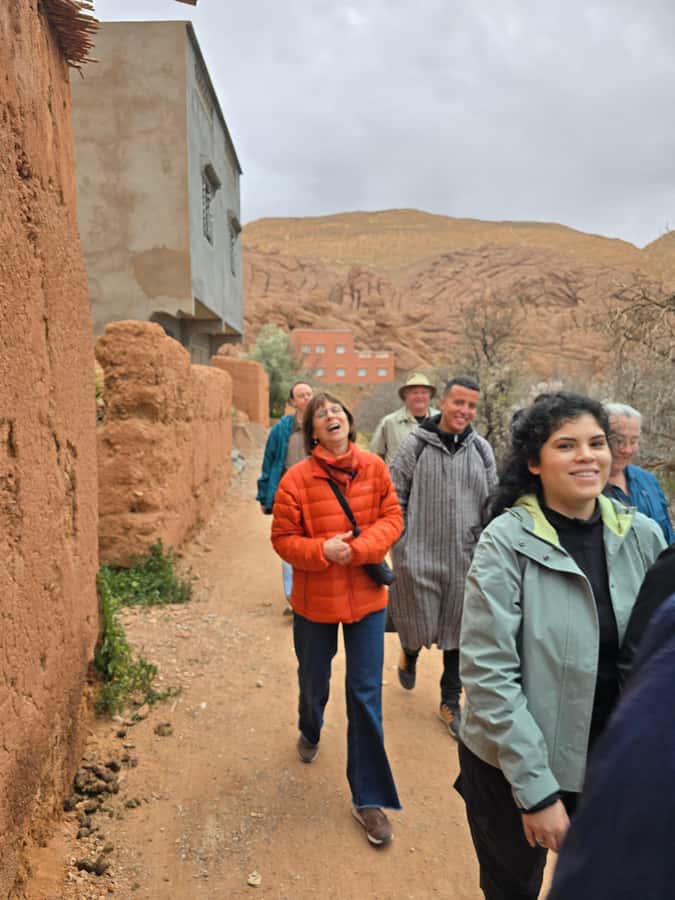 Atlas mountains hike with waterfalls & 3 valleys day trip - Mint tea and the first steps in Imlil