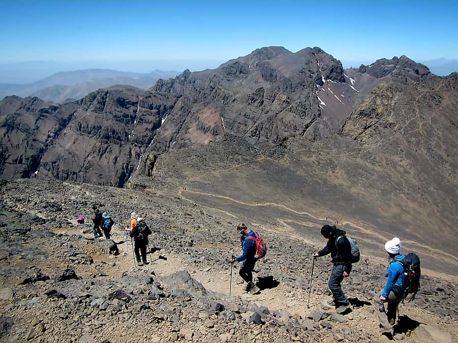 Atlas Mountains: Tedli Summit Day Hike from Marrakech - The climb to Mount Tedli at 2,500 meters