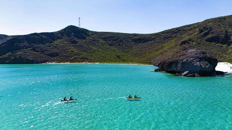 Balandra Adventure: Hike, Kayak, and Snorkel - A quiet beach and a short reef snorkel