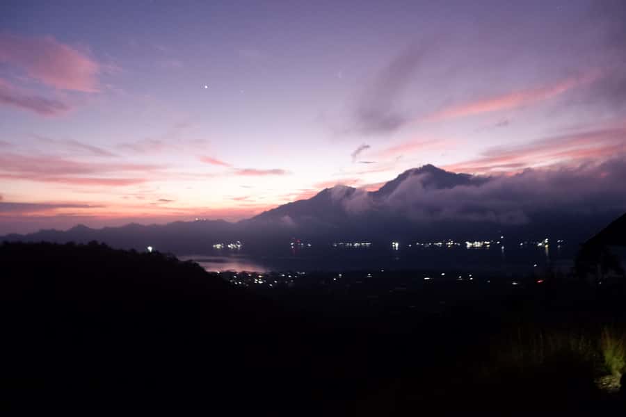 Bali: Mount Batur Entry Ticket on a Guided Hike or Jeep Ride - What the hike is like from the starting point