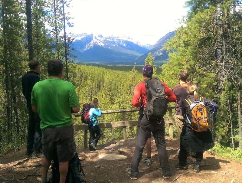 Banff: Bow River E-Bike Tour and Sundance Canyon Hike - Riding back to Banff after the hike