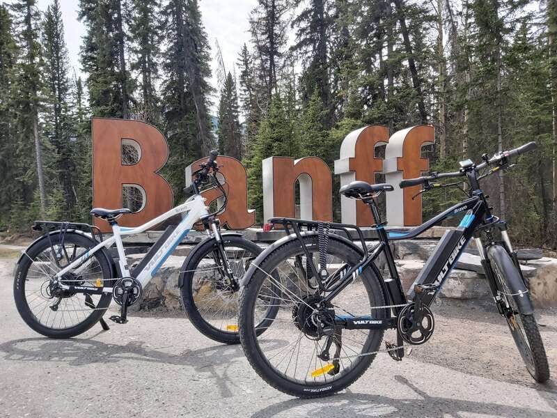 Banff: Bow River E-Bike Tour and Sundance Canyon Hike - The first hour on an e-bike beside the Bow River