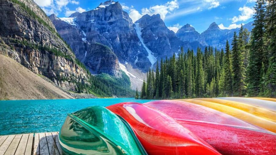 Banff/Canmore Moraine Lake & Lake Louise-Hike/Canoe/Sightsee - Why this two-lake day works