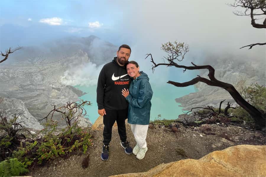 Banyuwangi: Mt. Ijen Sunrise Hike with Pickup & Health Check - The descent is shorter, but not effortless