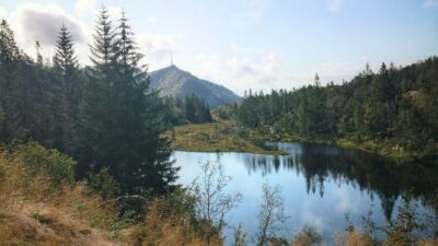 Guided mountain hike on top of Bergen