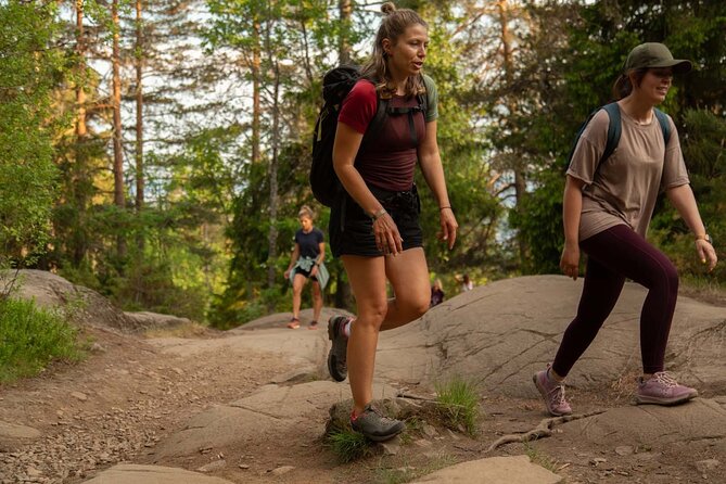 Best View of the Oslofjord Hike - The climb to Vettakollen viewpoint