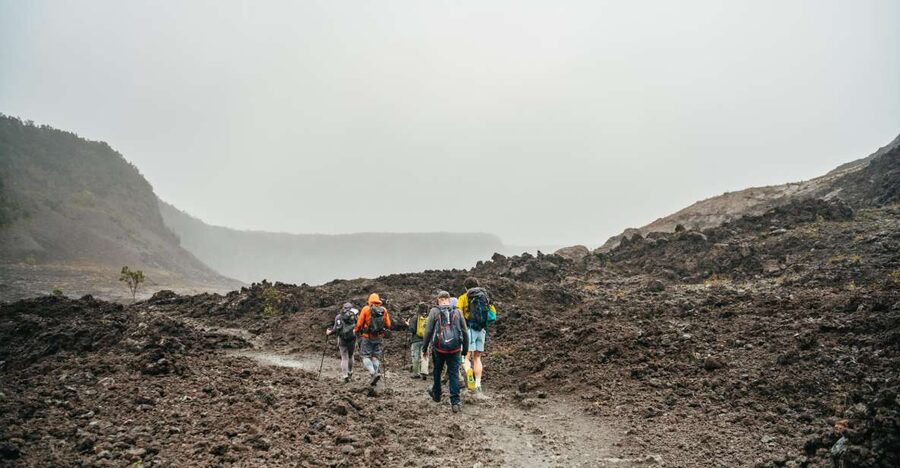 Big Island: Hawai'i Volcanoes National Park Guided Hike - Steam vents and the active caldera