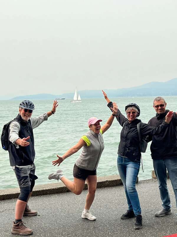 Bike and Hike Vancouver - The final hike changes the pace