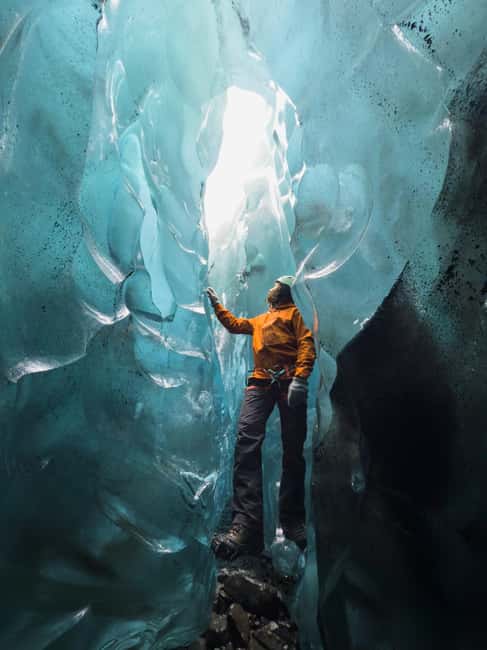 Blue Ice Cave Adventure and Glacier Hike (from Jökulsárlón) - More than a blue chamber