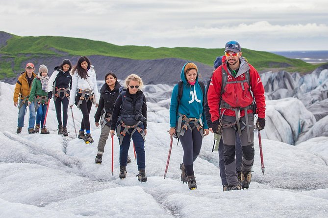 Blue Ice Discovery – Guided Glacier Hike from Skaftafell - Learning to walk on ice before the real route begins