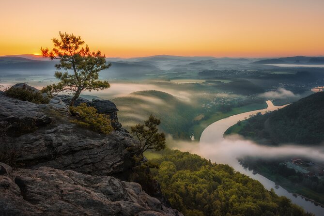 Bohemian and Saxon Switzerland All inclusive trip - Hiking Tour - Crossing into Bohemia for Pravčická Gate