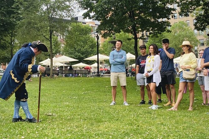 Boston Freedom Trail Walking Tour with Costumed Guide - Paul Revere House and Paul Revere Mall