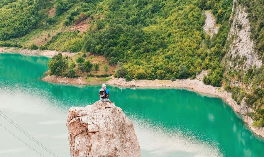 Bovilla Lake & Mount Gamti: Half-Day Hiking Trip from Tirana - A first look at Bovilla Lake