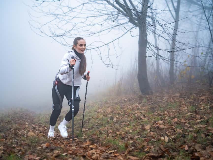 Budapest: Exoskeleton Robotics Powered Nature Hike - Who will enjoy this most?