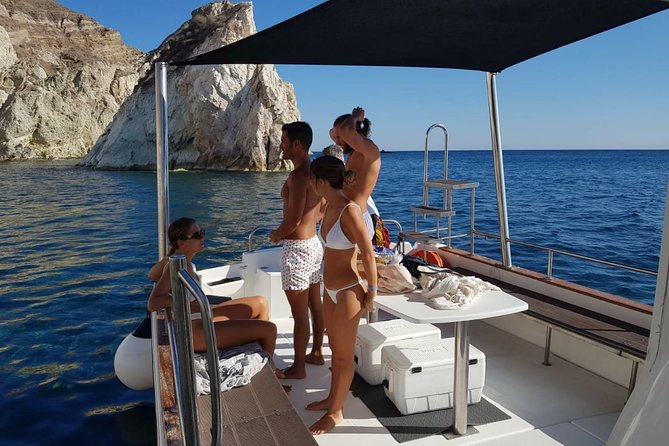 Caldera Private Cruise & Volcano Hike - Setting out from Ammoudi Harbor