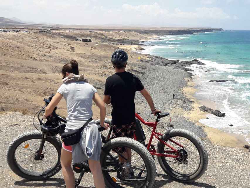 Caleta de Fuste/Corralejo: Guided E-Bike Tour & Crater Hike - Volcano Bayuyo and the road toward Lajares