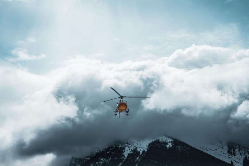 Canadian Rockies: Private Helicopter Tour and Hike for Two - The landing near Cline River and Waterfalls Creek