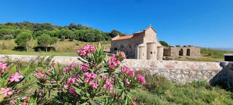 Cape of Rodon, Hiking to Castle, Beach, Wine testing tour! - Rodoni Castle, built on the edge of the sea