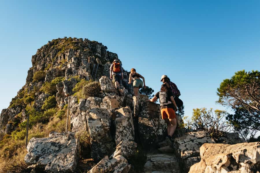 Cape Town: Lion's Head Guided Hike at Sunset - The descent after dark