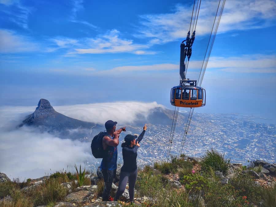 Cape Town: Table Mountain Half–Day India Venster Hike - Reaching the summit after four hours of effort