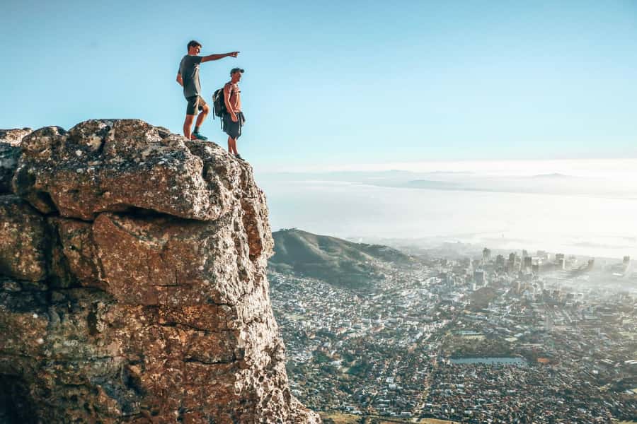 Cape Town: Table Mountain Hike via India Venster - Meeting near the Cableway and starting the climb