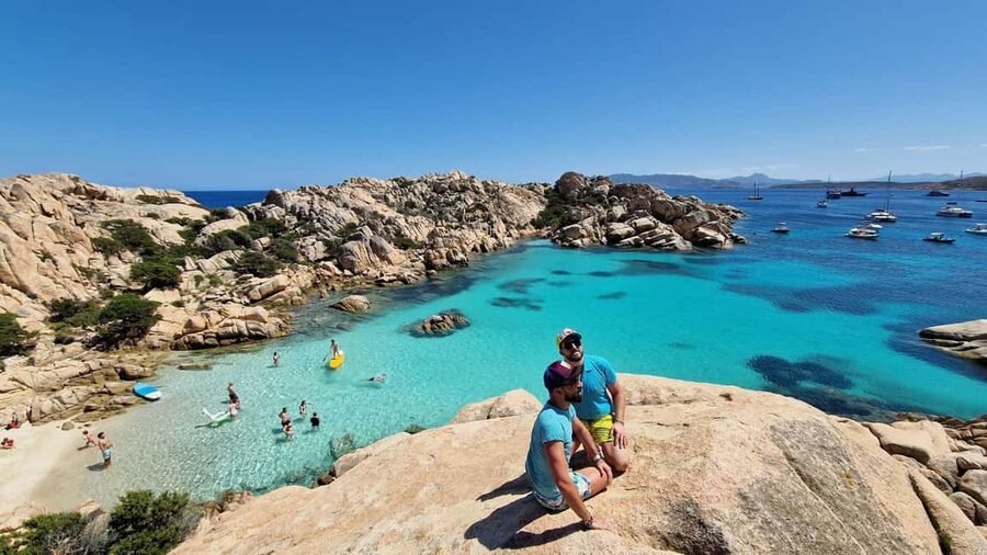 Caprera: hiking to Cala Coticcio with aperitif - Cala Coticcio, Sardinia’s so-called Tahiti