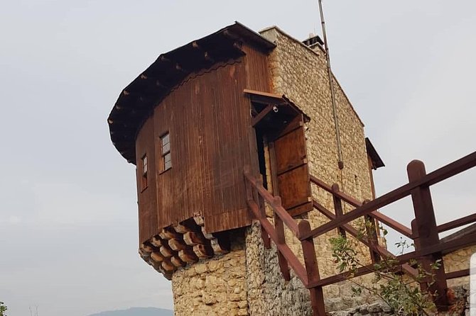 Cave of Pellumbas, Canyons & Castles hiking tour includes lunch - Petrela Castle after a full day outside