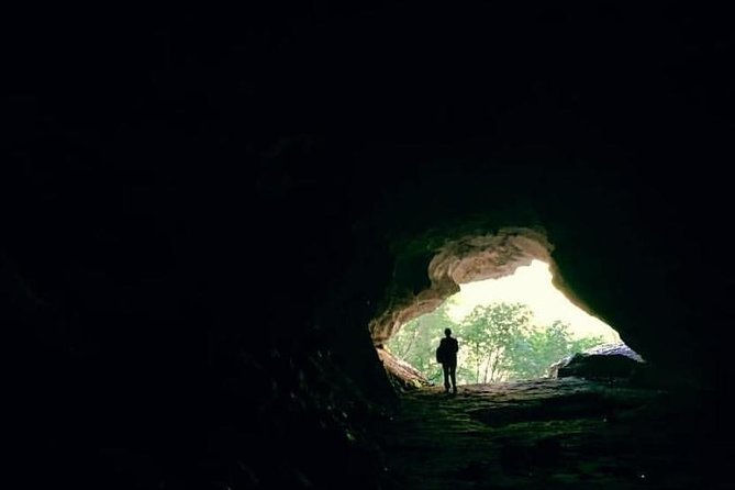 Cave of Pellumbas, Canyons & Castles hiking tour includes lunch - Walking into Pellumbas Cave