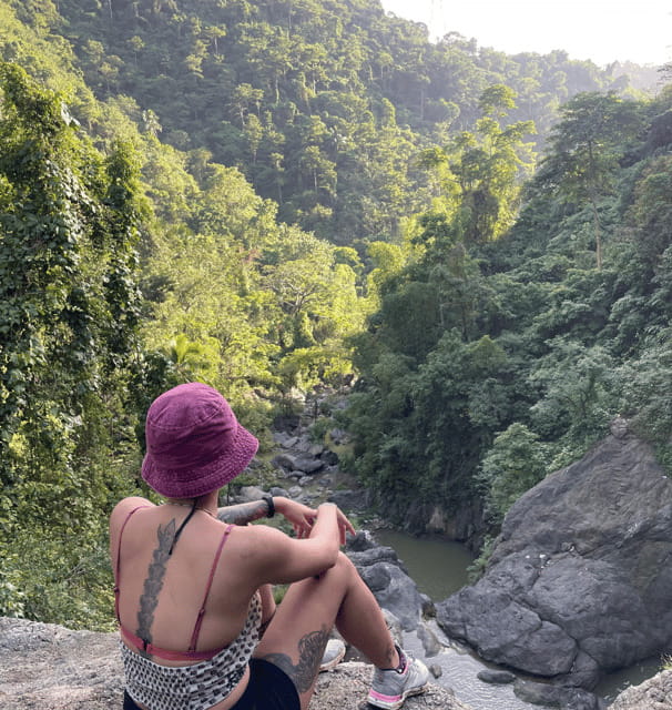 Cebu: Adventure Hiking Trip in the City - Budlaan Falls, river rocks, and the first real challenge