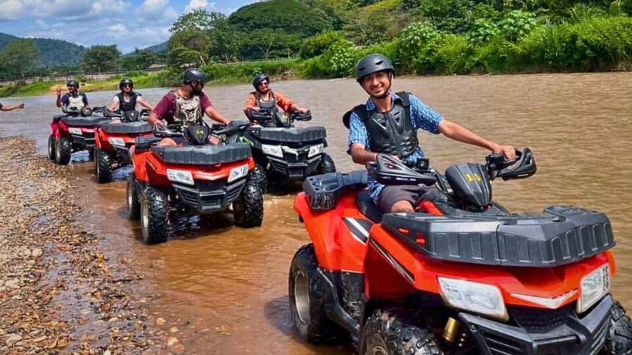 Chiang Mai: ATV Adventure, Jungle Hike & White Water Rafting - The road to Mae Taeng District