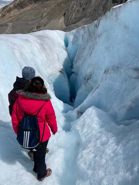 Columbia Icefield: Guided Glacier Hike - Getting fitted for the ice