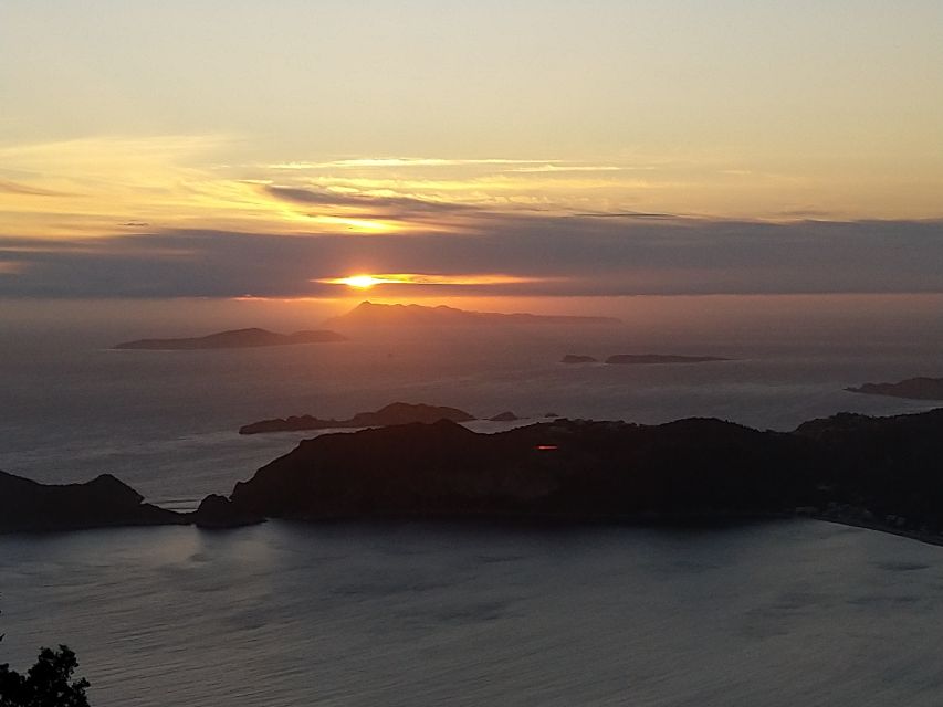 Corfu: Angel Castle Guided Hike and Sunset - Sunset away from the crowds