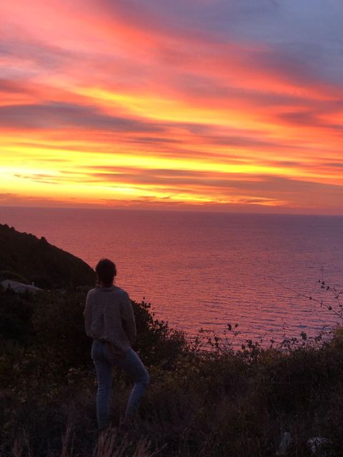 Corfu: Angel Castle Guided Hike and Sunset - From the castle into Corfu’s olive country
