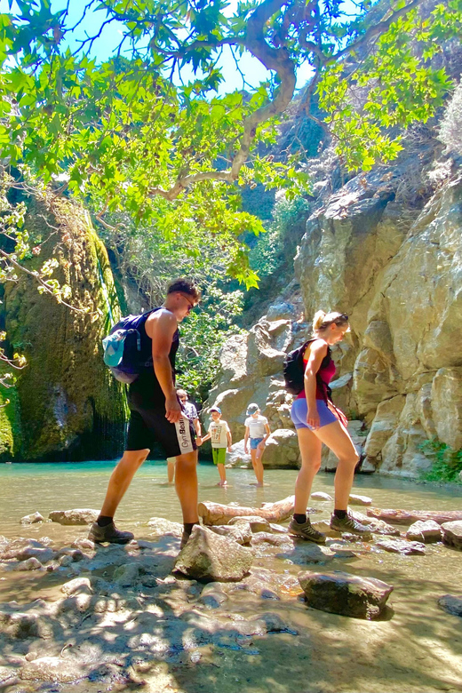 Crete: Richtis Gorge & Waterfall Guided Hiking Tour - The waterfall at the end of the gorge
